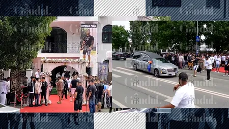 Pelerinaj acasă la Ciprian Pian, acolo unde trupul lui Laurențiu Duduianu a fost adus. Familia tânărului mort în penitenciar a montat un banner imens