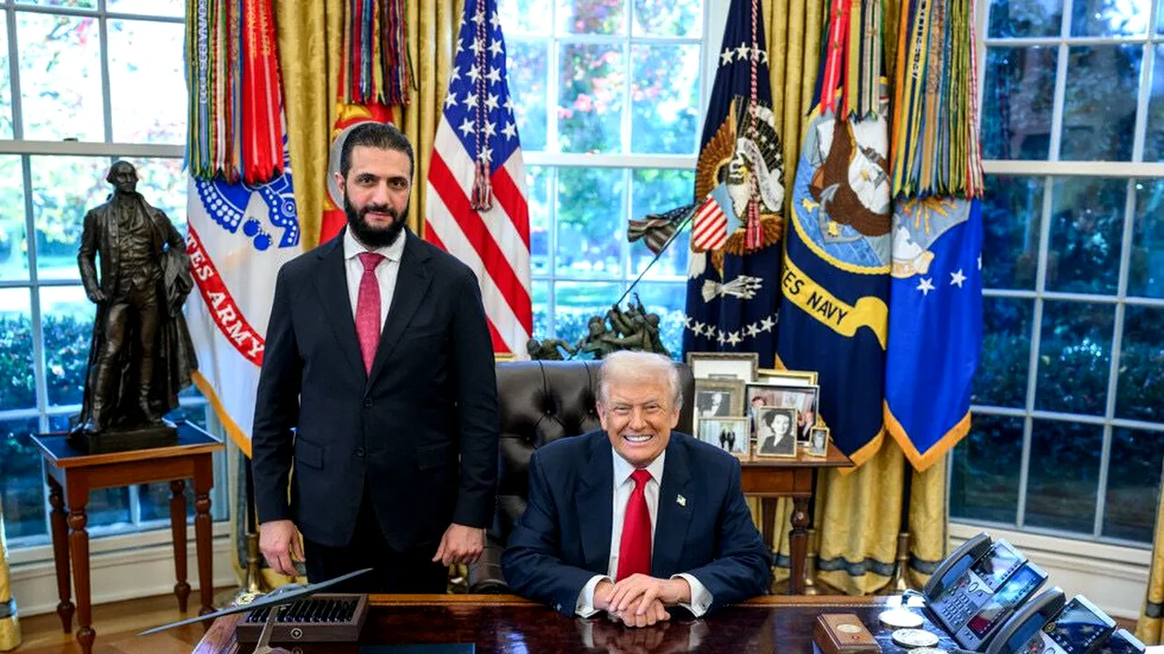 Întâlnire istorică la Casa Albă între Donald Trump și președintele Siriei, al-Sharaa. Care sunt concluziile întâlnirii