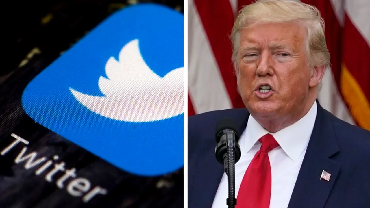 LOVITURĂ DURĂ. O postare video a lui Donald Trump, etichetată de Twitter ca 