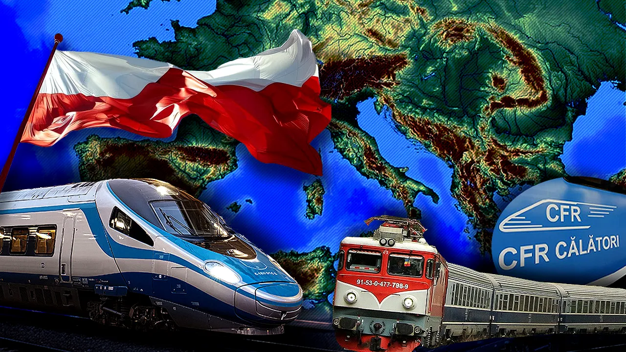În timp ce infrastructura feroviară e la pământ în România și CFR Călători trage să moară, Polonia lansează un nou tren de noapte care să o lege de 4 mari orașe europene