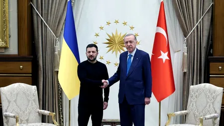 Volodimir Zelenski s-a întâlnit cu Recep Tayyip ERDOGAN. Cei doi au discutat despre războiul din Ucraina
