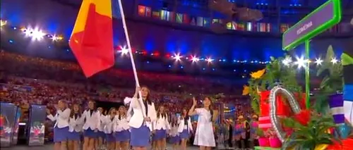 Mesajul Cătălinei Ponor, după ce a purtat tricolorul la deschiderea JO 2016 de la Rio