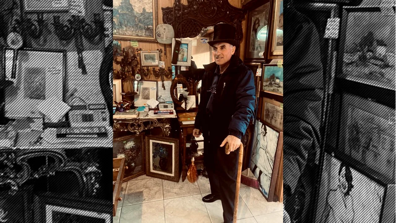 EXCLUSIV VIDEO | Portretul unui negustor de antichități. ”Eu nu vând doar obiecte de artă, ci și sufletul lor ascuns, povestea care le însoțește”