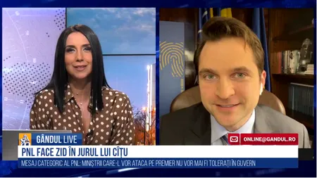 GÂNDUL LIVE. Sebastian Burduja: Țara trebuie guvernată. Această situație nu ne ajută / Declarația ministului Drulă a fost neinspirată