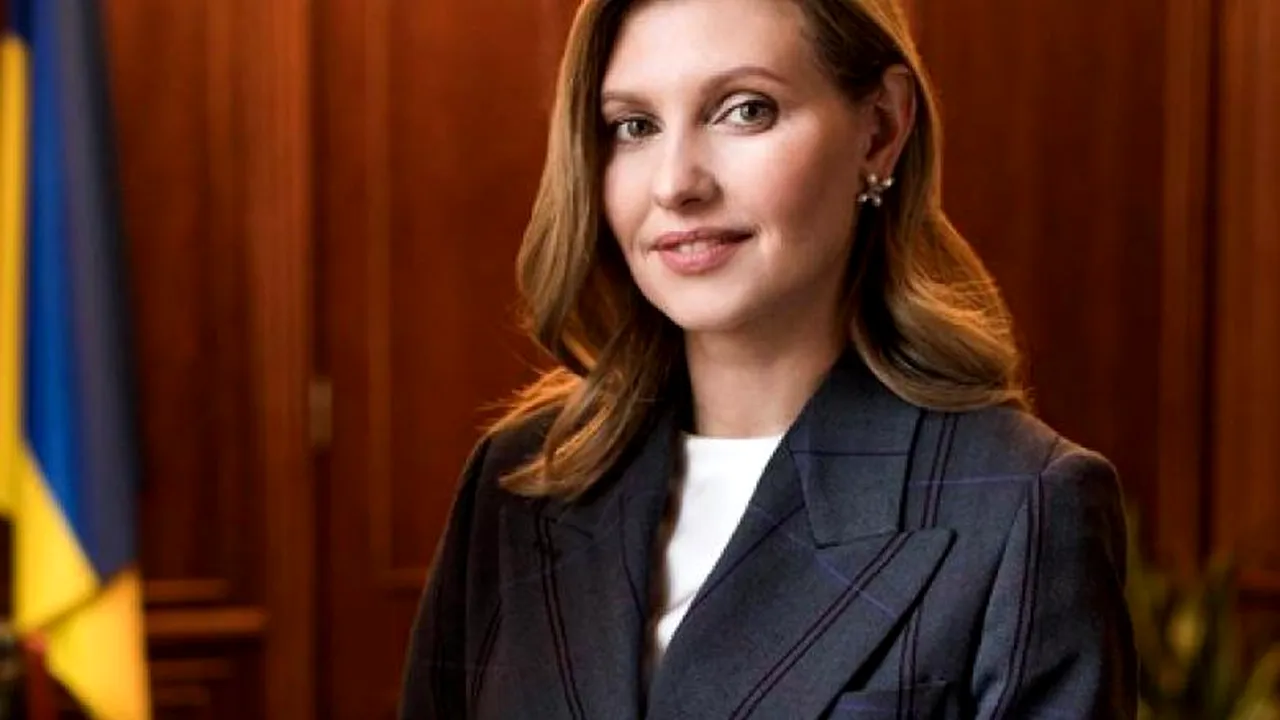 UCRAINA. Soția președintelui, infectată cu Covid-19, a fost internată în spital