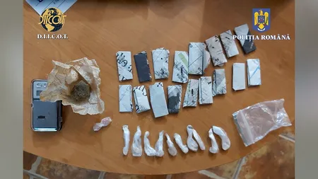 VIDEO. Ce droguri au CONFISCAT procurorii DIICOT de la traficanții care activau la Mamaia. Șase cetățeni străini, prinși în flagrant și arestați