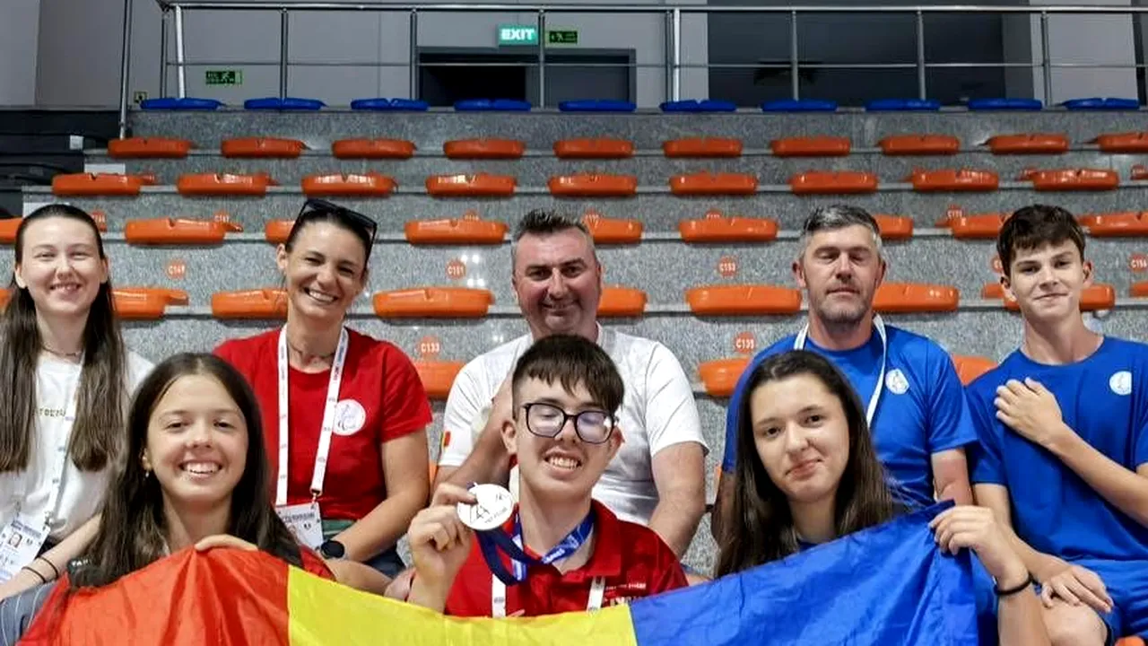 Două MEDALII, nouă sportivi și un viitor promițător: România încheie cu succes Jocurile Europene Paralimpice de Tineret