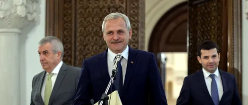 Dragnea: Constantin nu mai poate rămâne în Guvern, dacă i s-a retras sprijinul