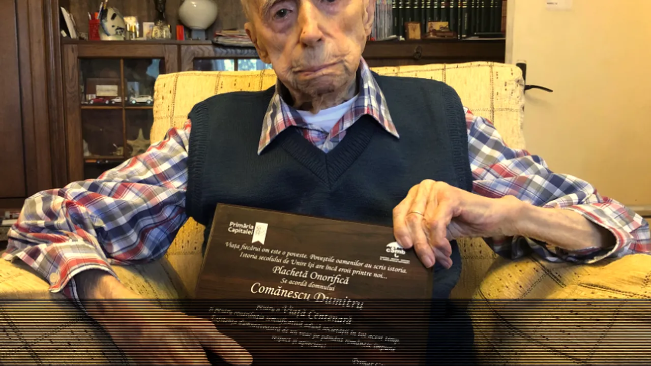 Al treilea cel mai în vârstă bărbat din lume este român. Secretul său e aparent banal