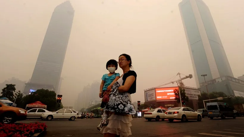 Ceața misterioasă care a cuprins un oraș din China