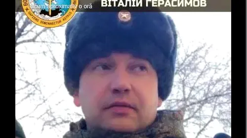 Ucraina susține că a mai ucis un general de top al armatei ruse: Cine era Vitalii Gerasimov