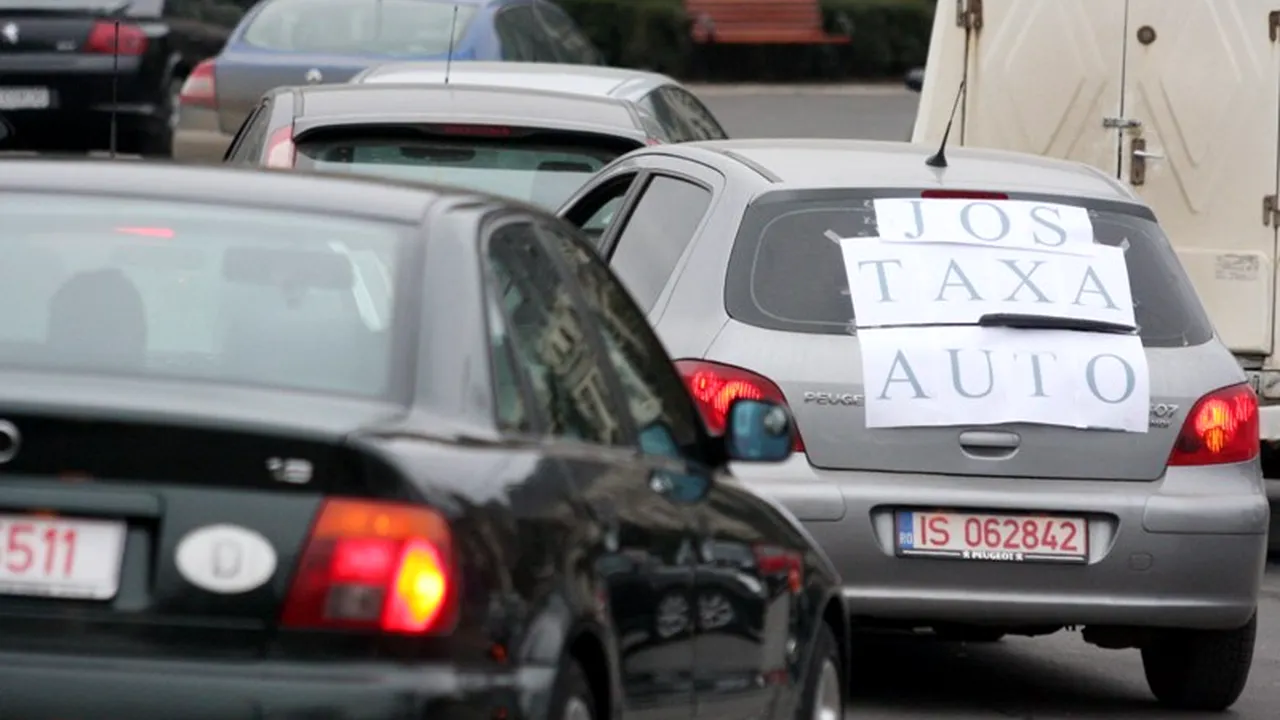 600 de proprietari de autovehicule din Vaslui cer în instanță restituirea taxei de primă înmatriculare