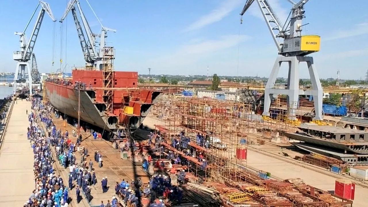 Accident mortal de muncă la Șantierul Naval din Galați