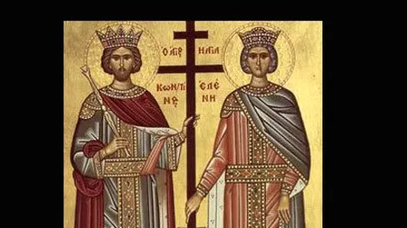 Sfinții Constantin și Elena, sărbătoriți sâmbătă. Povestea celor doi împărați