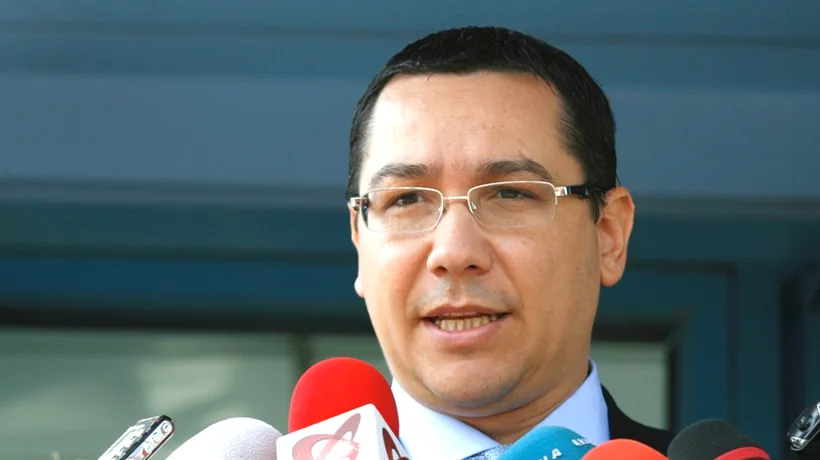 Ponta despre mita în campanie: Trebuie să avem o reglementare clară pentru a împiedica abuzurile organelor de urmărire penală, cum a fost la referendum