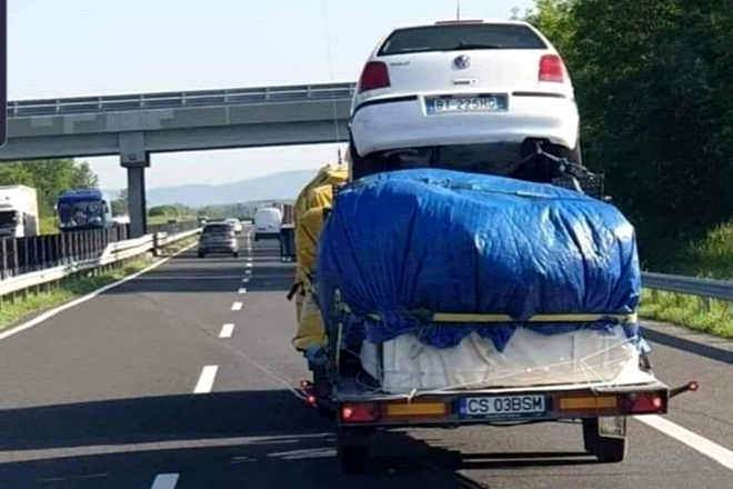 șofer român, subiect de ironii în Ungaria