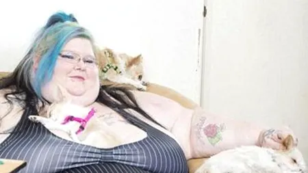 Motivul pentru care această femeie, care cântărește 280 de kilograme, nu vrea să slăbească