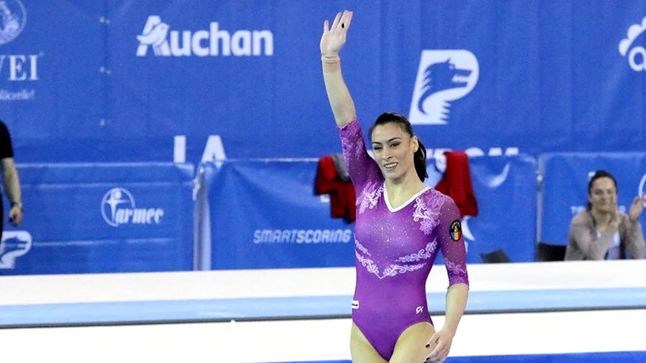 Cătălina Ponor, campioană europeană la bârnă. Larisa Iordache, medaliată cu bronz