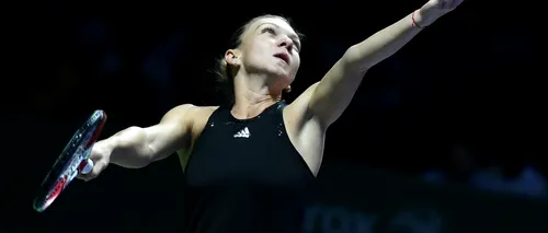Site-ul WTA, elogii la adresa româncei: Un debut electric pentru Simona Halep la Turneul Campioanelor