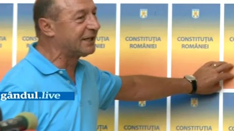 Băsescu: Fac un apel la Guvern să fie cinstit pentru că românii nu-i vor accepta pe cei necinstiți