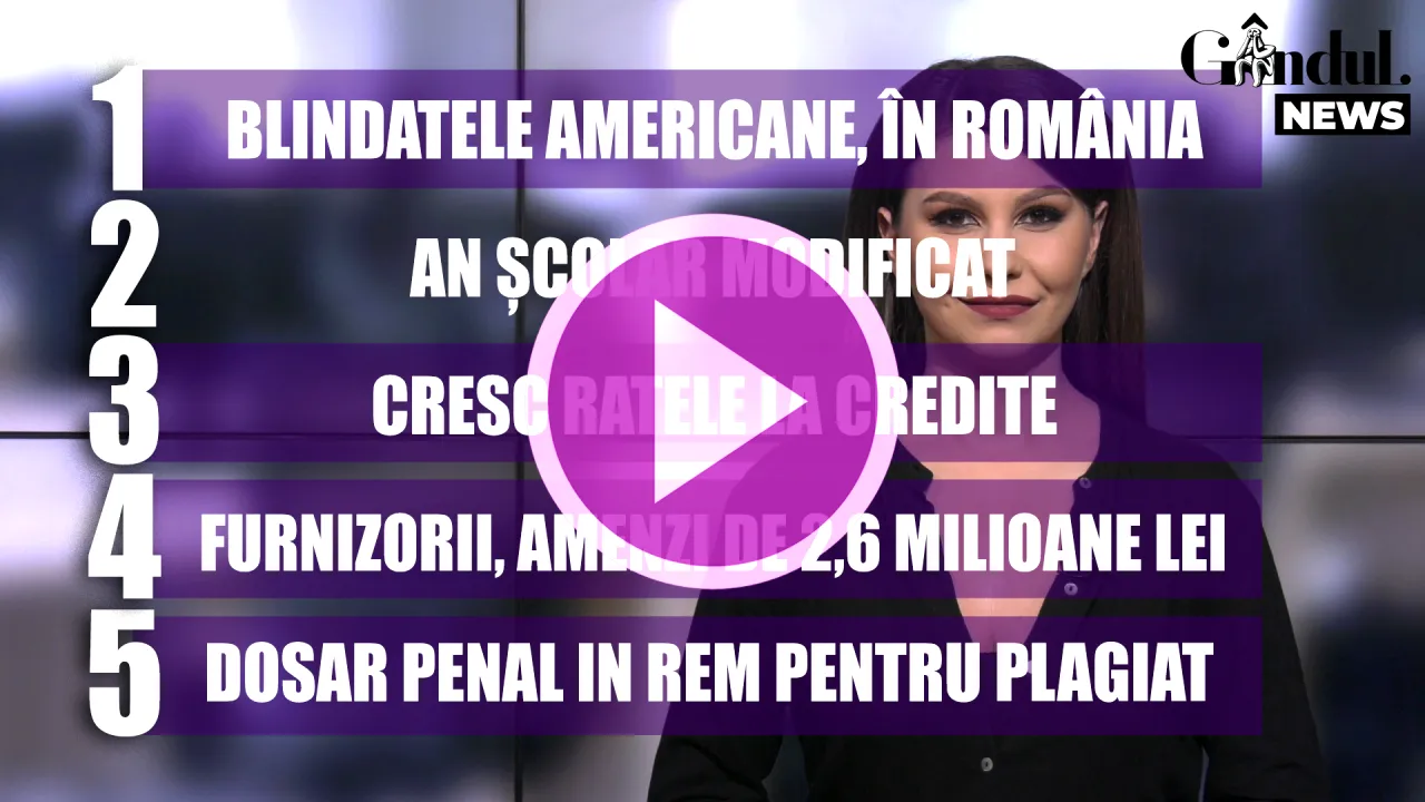 GÂNDUL NEWS. Blindatele americane sunt în România și traversează țara de la Vama Nădlac la baza Mihail Kogălniceanu (VIDEO)