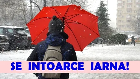 Pe ce dată se întoarce IARNA în București. Meteorologii Accuweather anunță temperaturi negative, mai mici decât cele din ianuarie și februarie