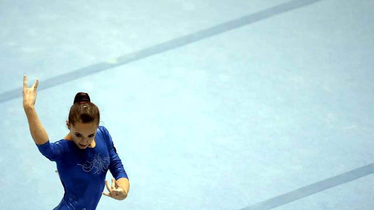Larisa Iordache a câștigat MEDALIA DE ARGINT LA SOL, la CM de gimnastică