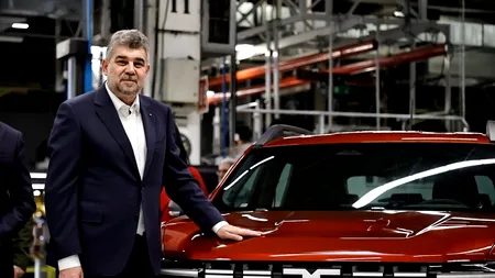 Marcel Ciolacu face un test drive cu modelul Duster 2024 / „Este bestială, cum ar fi spus fiul meu” / Mașina premierului va fi Dacia Duster