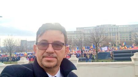 Deputat AUR, după protestul din fața BEC: Nu am instigat pe nimeni (...) Asta este „democraţia” din România? Un popor umilit, gazat şi lovit?