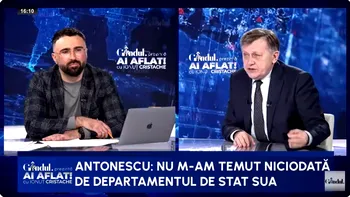 Crin Antonescu: „Nu suntem oricine, suntem ROMÂNIA. Nu buricul Pământului, dar o țară care trebuie respectată”