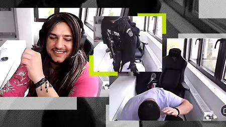 VIDEO Scandalagiu recidivist, REȚINUT de polițiștii Capitalei în timp ce făcea live pe Tik-Tok. Își amenința vecinii cu moartea