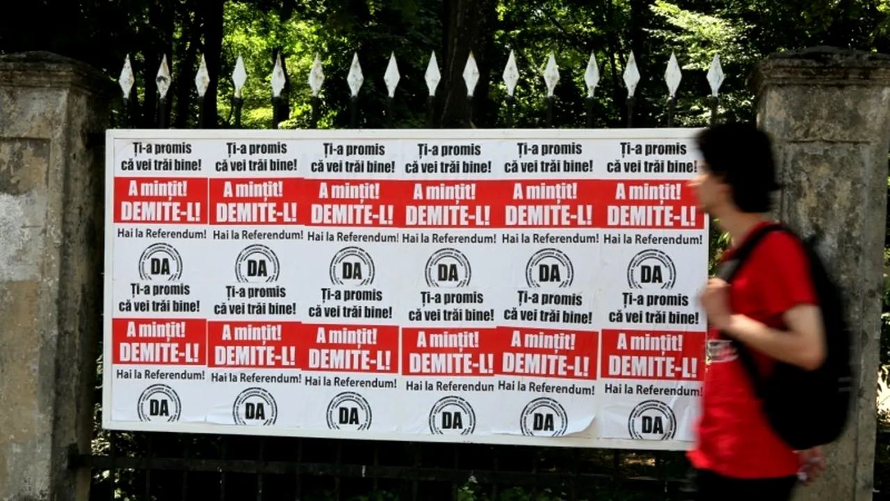 AFP: România se pregătește de un referendum crucial pentru viitorul său politic