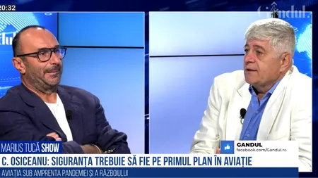 VIDEO | Cezar Osiceanu: „Aviația este singurul domeniu din lume în care nu profitul este tema principală, ci siguranța zborului. Primii care au fost dați afară au fost piloții și însoțitorii de bord”