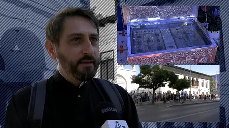 Pelerinaj IMPRESIONANT de Ziua Crucii în centrul Capitalei.  Credincioșii au stat ore la coadă să atingă lemnul Crucii pe care a fost răstignit Iisus Hristos / Povestea neștiută a relicvei sfinte și cum a fost redescoperită din întâmplare. „Este cel mai mare fragment din lemnul Sfintei Cruci din România”