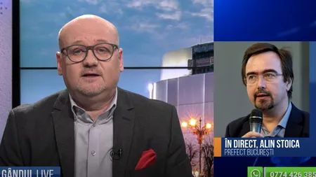 GÂNDUL LIVE. Alin Stoica, prefectul Capitalei: Mai mult de un milion de cetățeni ai Bucureștiului sunt vaccinați cu cel puțin o doză