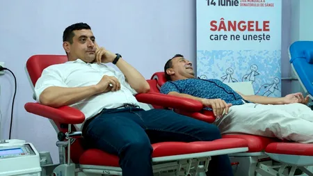 George Simion a donat sânge. Mesajul președintelui AUR