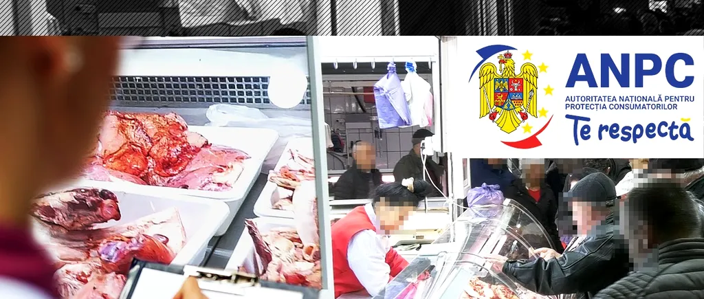 VIDEO EXCLUSIV | ANPC i-a amendat pe comercianții din Piața Obor care vindeau carne de miel fără acte de proveniență