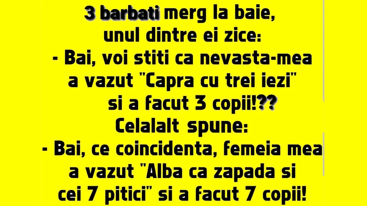 Bancul de vineri | 
