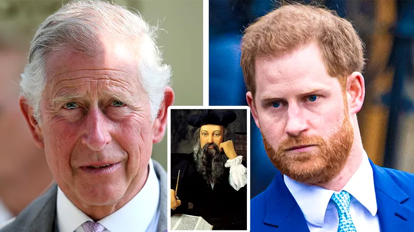 „Regele Charles va abdica în 2024 și Prințul Harry îi va lua locul pe tron”. Interpretarea PROFEȚIILOR lui Nostradamus pentru anul viitor