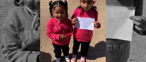 Două fetițe de patru și șase ani, găsite rătăcind la granița dintre SUA și Mexic doar cu o foaie de hârtie cu o adresă