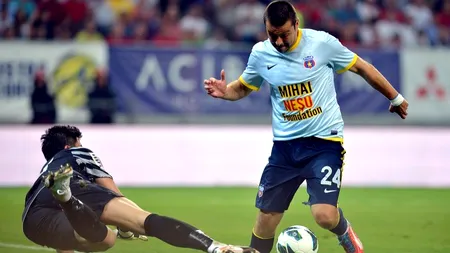 Steaua - Petrolul. Ce jucători îl pot înlocui pe Rusescu în opinia lui Laurențiu Reghecampf