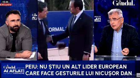 După Simion, și Peiu îl atacă pe Nicușor Dan: Are un comportament bizar / Nu știu un alt lider european care face așa ceva