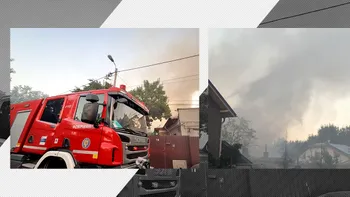 INCENDIU produs la mai multe imobile, din sectorul 2 al Capitalei. O persoană a fost asistată medical