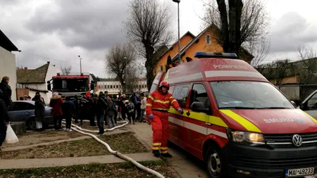 Explozie în Târgu Mureș: Un bloc întreg, evacuat - FOTO / VIDEO 