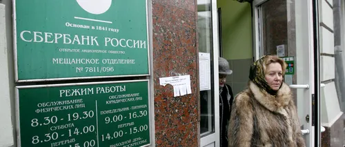 Cea mai mare bancă rusă a oprit creditarea în Ucraina