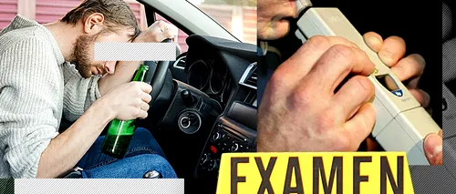 Un șofer aspirant s-a prezentat pilit la examenul auto. Făptașul a fost mirosit de examinator, dar s-a declarat doar mahmur