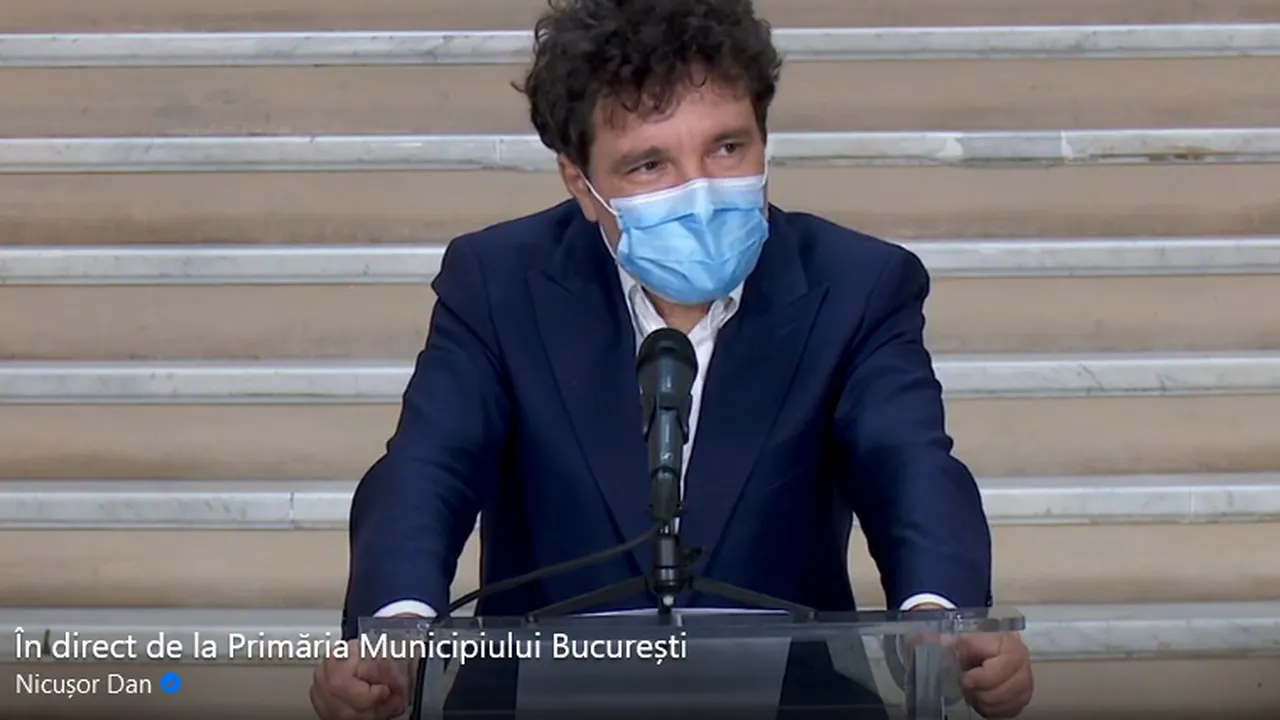 Nicușor Dan anunță că bugetul Capitalei a fost suplimentat: Cea mai mare parte a banilor merg către spitale