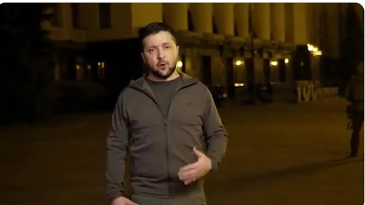 VIDEO | Președintele Ucrainei cere ca oamenii din întreaga lume să protesteze joi, când se împlinește o lună de la începutul războiului. „Veniți pentru a susține libertatea și viața”