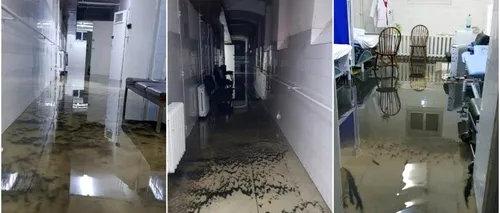 Un medic este cercetat disciplinar, după ce a postat pe Facebook imagini cu un spital din Arad inundat: „Este instituit un regim de teroare”