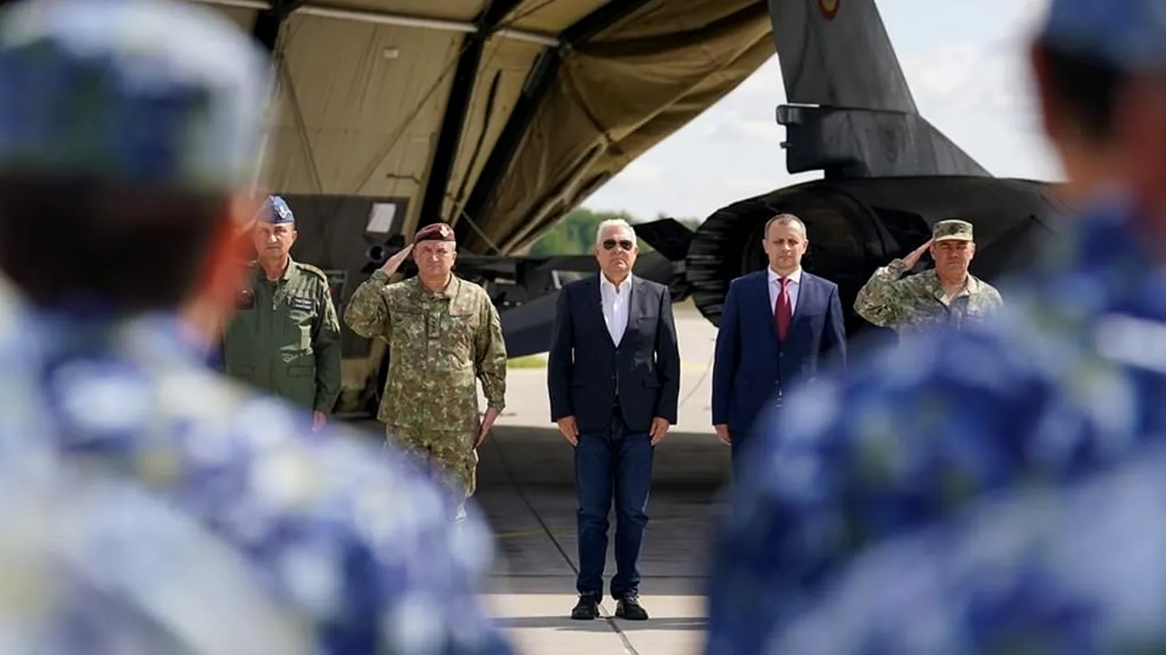 Ministrul Apărării vizitează detașamentul „Carpathian Vipers”, dislocat în Lituania